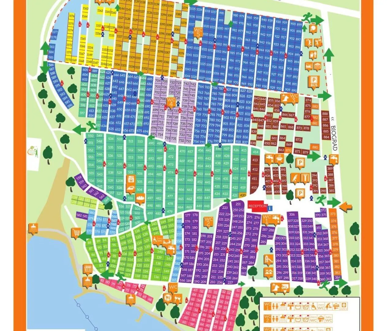 Mobile Home Nelly 787 Biograd Na Moru Κάμπινγκ